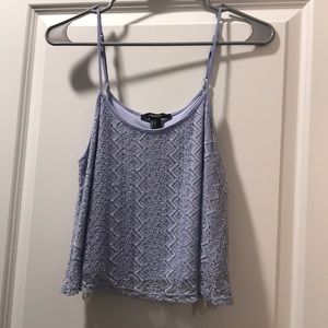 Forever 21 purple tank top